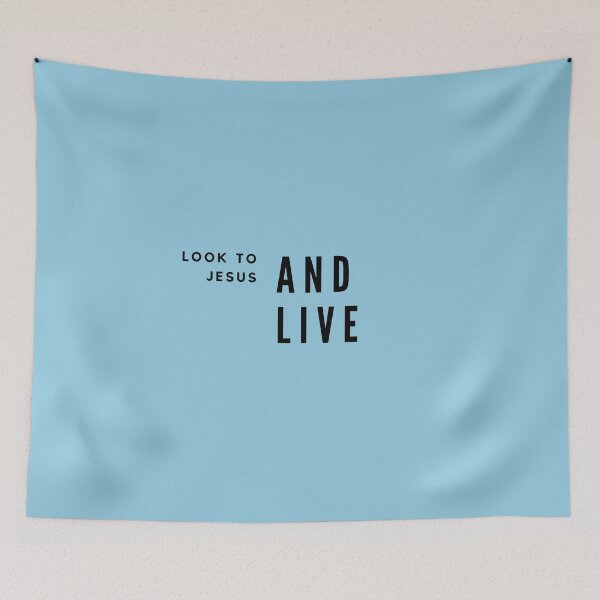 Item preview, Look To Jesus And LIve designed and sold by Calebchc.