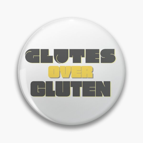 Item preview, Glutes Over Gluten - Black/Yellow designed and sold by miTeless seDign.