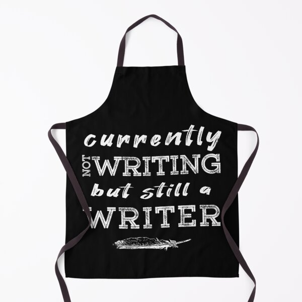Item preview, I am a writer (This includes writer´s block) [White Version]  designed and sold by MinaMonsterMash.