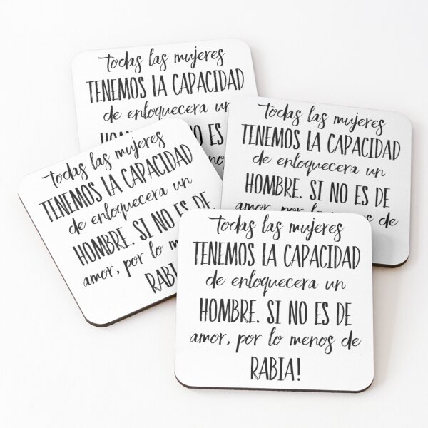 Item preview, Todas las mujeres tenemos la capacidad de enloquecera un hombre, si no es de amor.. designed and sold by Elena's Shop.
