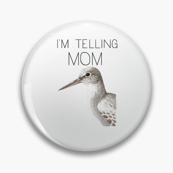 Item preview, I'm Telling Mom (Wandering Tattler) designed and sold by LauraWolfArtist.