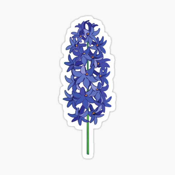 Aperçu de l'œuvre  Jacinthe violette créée et vendue par Martin-bivert.