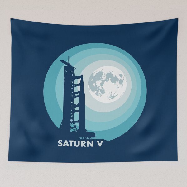 Item preview, SATURN V Rocket designed and sold by LazyBuffalo.