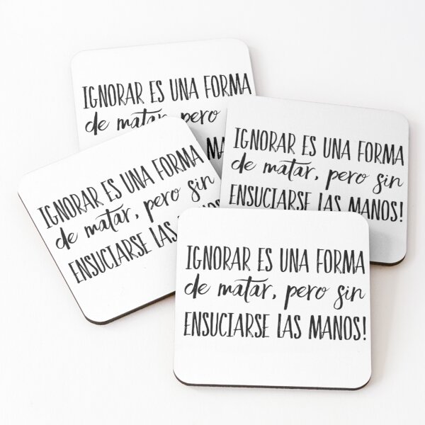 Item preview, Ignorar es una forma de matar, pero sin ensuciarse las manos designed and sold by Elena's Shop.