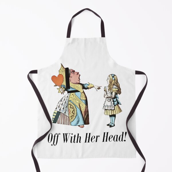 Item preview, Off With Her Head! Alice & Queen Of Hearts Quote designed and sold by maryedenoa.