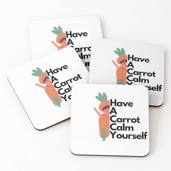 Item preview, Have A Carrot Calm Yourself designed and sold by leonmarket.