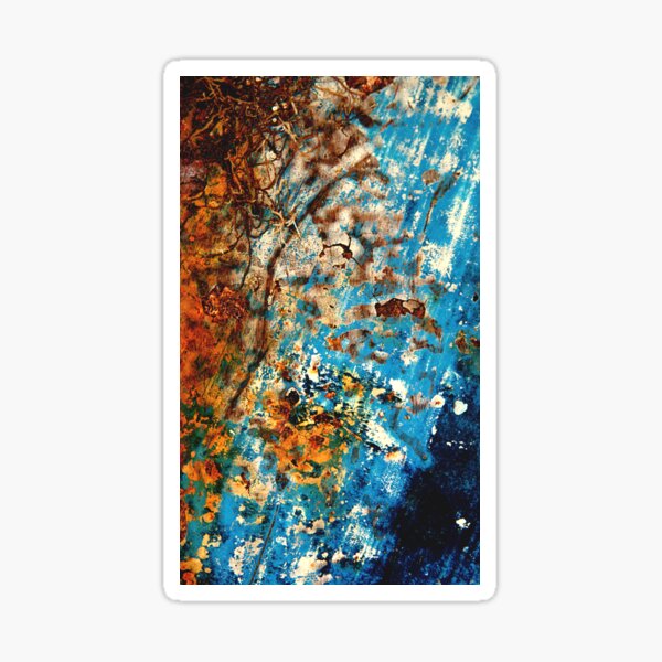 Ship To Shore ~ Abstract Sticker