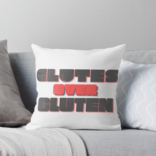 Item preview, Glutes Over Gluten - Black/Red designed and sold by miTeless seDign.