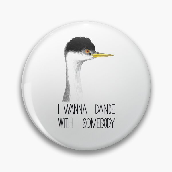 Item preview, I Wanna Dance With Somebody (Western Grebe) designed and sold by LauraWolfArtist.