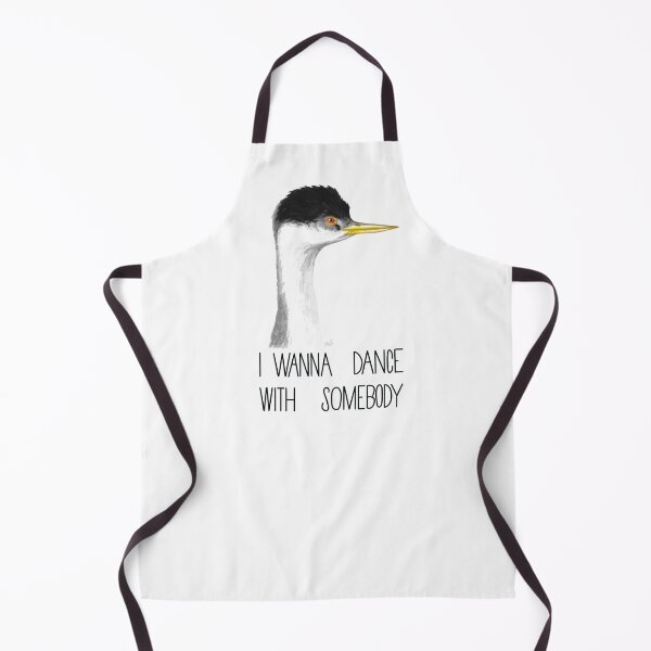 Item preview, I Wanna Dance With Somebody (Western Grebe) designed and sold by LauraWolfArtist.