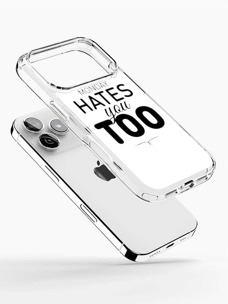 Thumbnail 2 of 5, iPhone Case, Monday quote designed and sold by RBSDLK.