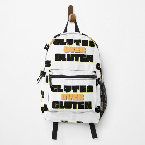 Item preview, Glutes Over Gluten - Black/Orange designed and sold by miTeless seDign.