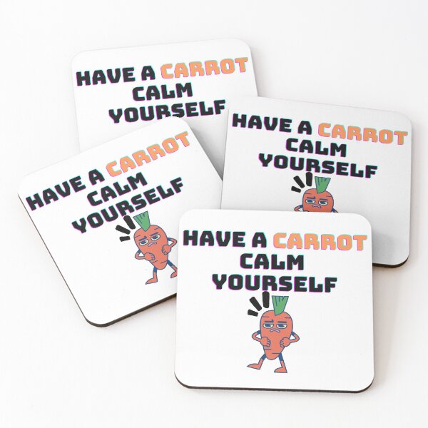 Item preview, Have A Carrot Calm Yourself designed and sold by leonmarket.