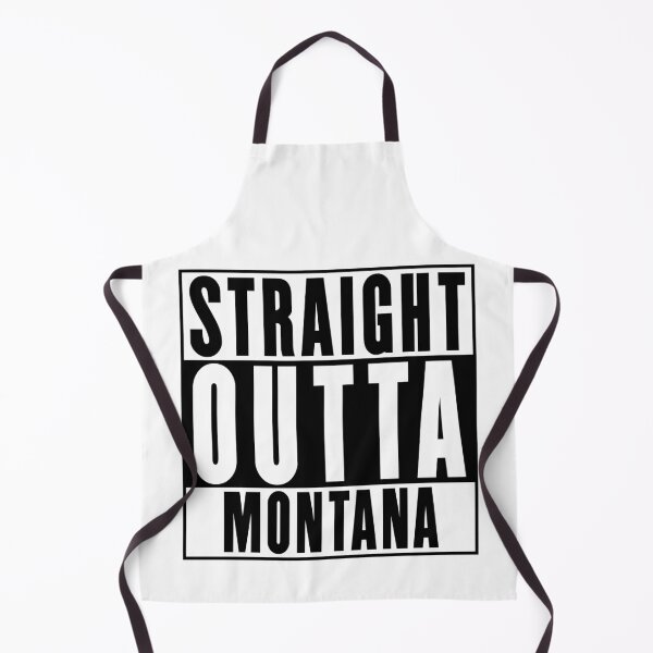 Item preview, Straight Outta Montana designed and sold by RandomStuffShop.