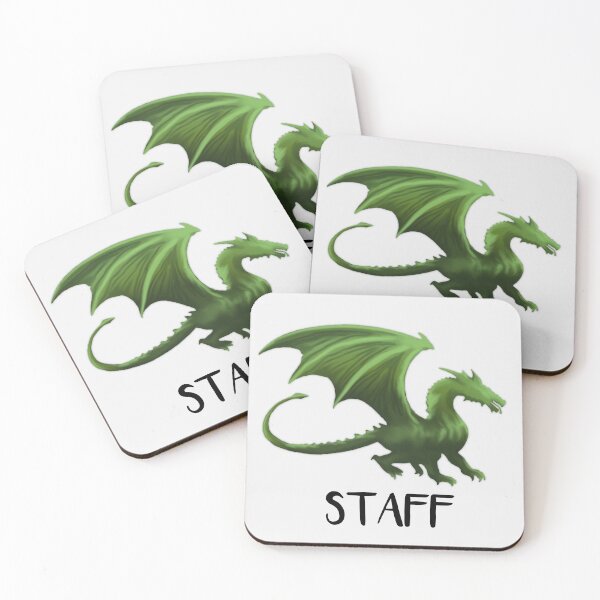 Item preview, Fictional Staff Member: at the Dragon of Green designed and sold by drawnexplore.