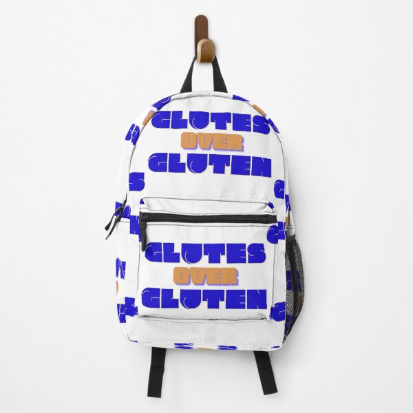 Item preview, Glutes Over Gluten - Blue/Orange designed and sold by miTeless seDign.