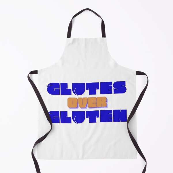 Item preview, Glutes Over Gluten - Blue/Orange designed and sold by miTeless seDign.