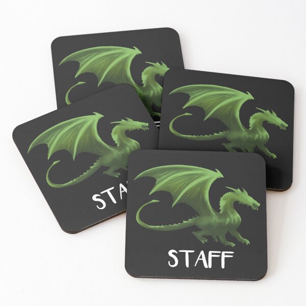 Item preview, Fictional Staff Member: at the Dragon of Green designed and sold by drawnexplore.