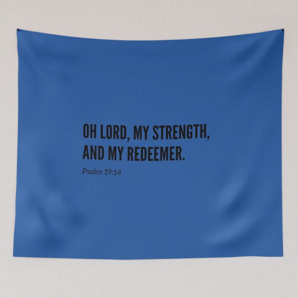 Item preview, Psalm 19:14 Bible Verse designed and sold by Calebchc.