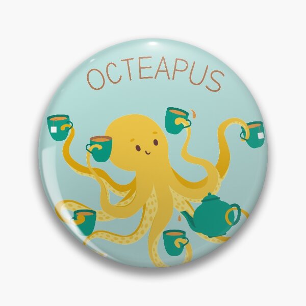 Item preview, Oc-tea-pus! The Greatest Tea Lover designed and sold by HappyLime.