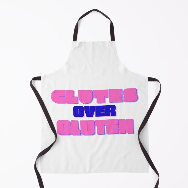 Item preview, Glutes Over Gluten - Pink/Blue designed and sold by miTeless seDign.