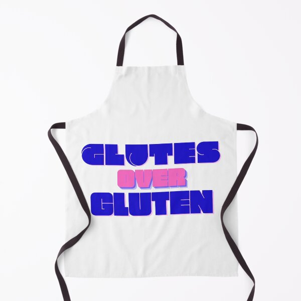 Item preview, Glutes Over Gluten - Blue/Pink designed and sold by miTeless seDign.