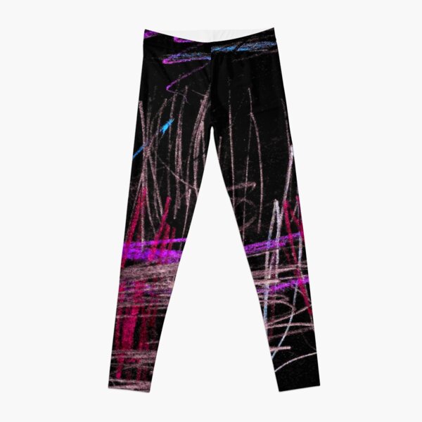 KA Bold Expressions on Black 13 Leggings