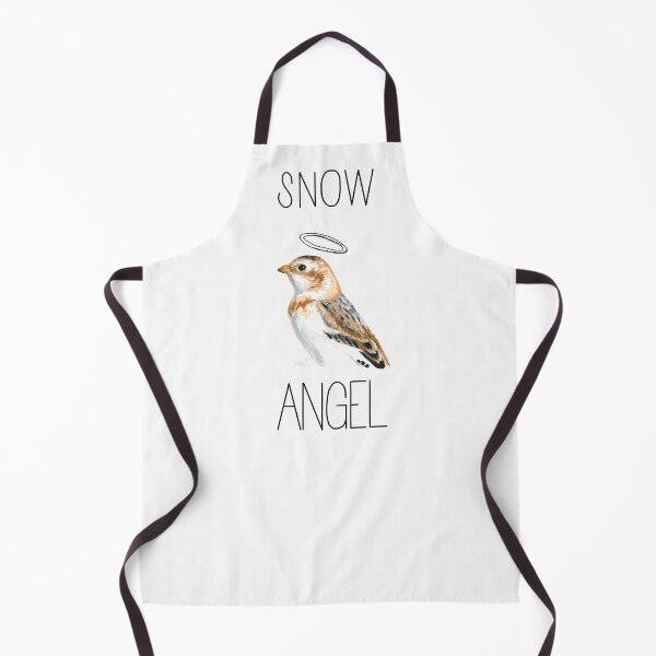Item preview, Snow Angel (Snow Bunting) designed and sold by LauraWolfArtist.