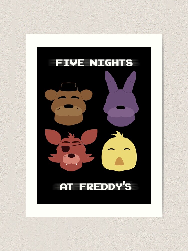 Five Nights at Freddy's Art Print for Sale by art of AJA