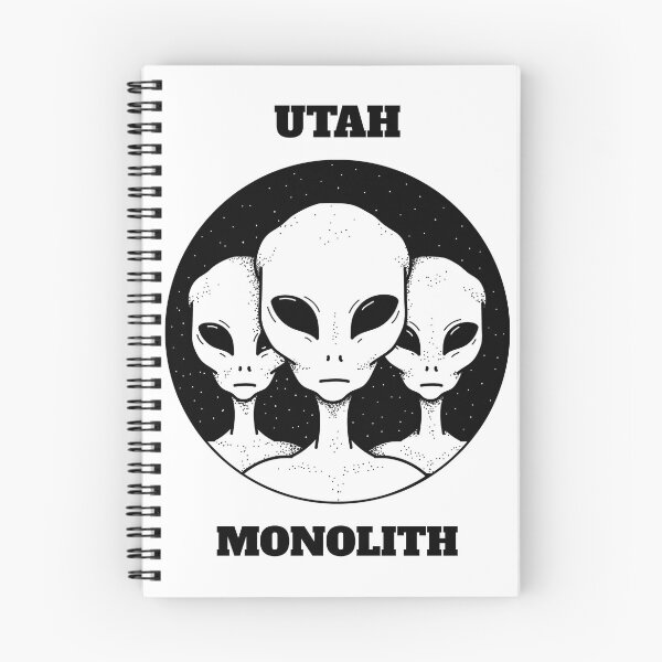 Item preview, Utah Monolith brought by aliens designed and sold by DiscGolfTees.