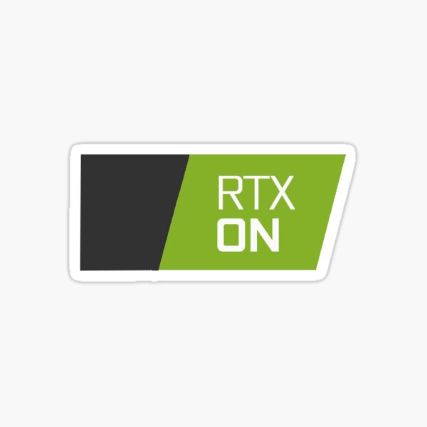 RTX activé Sticker