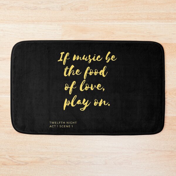 Item preview, If Music Be The Food of Love Play On designed and sold by Larchar.