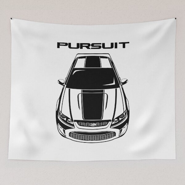 Item preview, Ford FPV Pursuit UTE - Black Stripe designed and sold by V8social.
