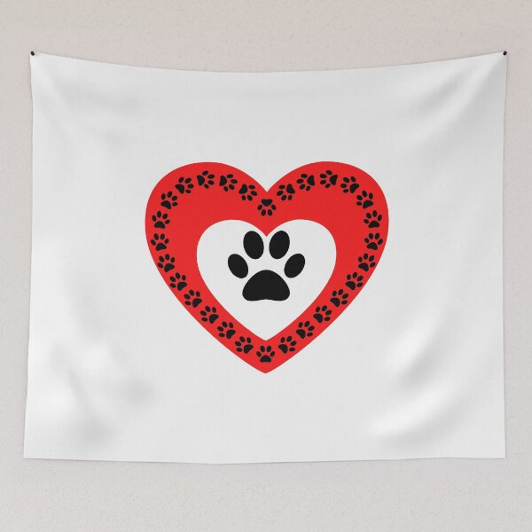 Item preview, Perro de pata de corazón designed and sold by Funny-message.