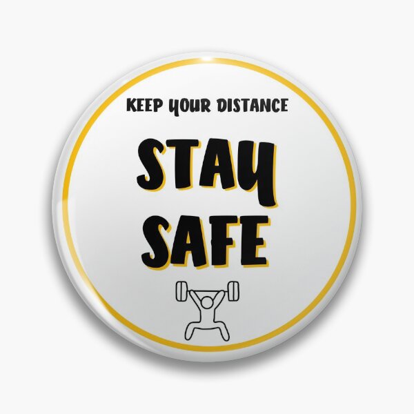 Item preview, Covid Gym Warning | Keep Your Distance, Stay Safe designed and sold by robinverheul.