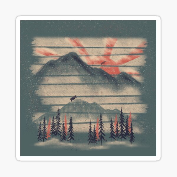 Mountain Goat Drifter... Sticker
