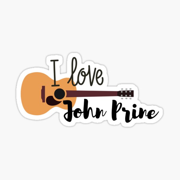 John prine Sticker