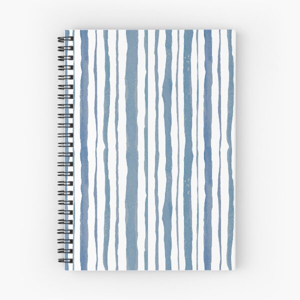 Item preview, indigo blue lines seamless pattern designed and sold by linagaiaart.