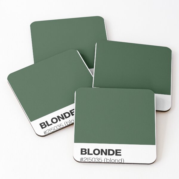 Item preview, Blonde Frank Ocean Pantone Paint Pallette Swatch designed and sold by tylermmonsen.
