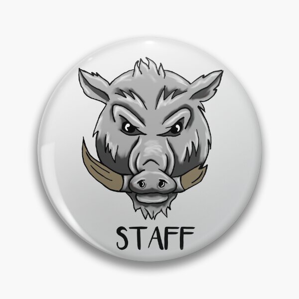 Item preview, Fictional Staff Member: at the Head of the Hog designed and sold by drawnexplore.