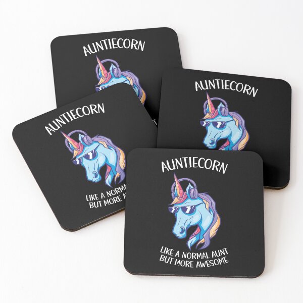 Item preview, Auntiecorn Like A Normal Aunt But More Aweosome designed and sold by OnepixArt.