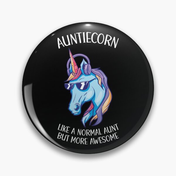 Item preview, Auntiecorn Like A Normal Aunt But More Aweosome designed and sold by OnepixArt.