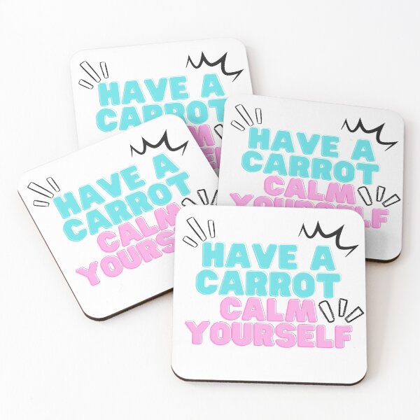 Item preview, Have A Carrot Calm Yourself designed and sold by leonmarket.