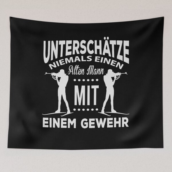 Item preview, Biathlon winter sports gift grandpa grandfather skiing designed and sold by PlatonisDesign.