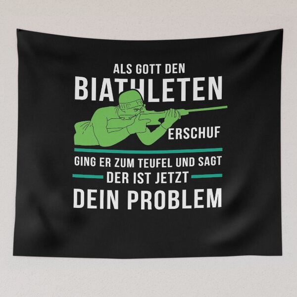 Item preview, Biathlon biathlete biathlete winter sports gift idea designed and sold by PlatonisDesign.