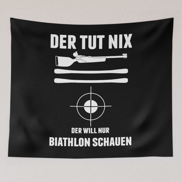 Item preview, Who doesn't do anything who just wants to watch biathlon winter sports designed and sold by PlatonisDesign.