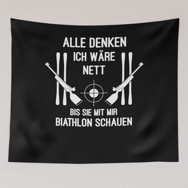 Item preview, Everyone thinks i would be nice biathlon winter sports skiing designed and sold by PlatonisDesign.