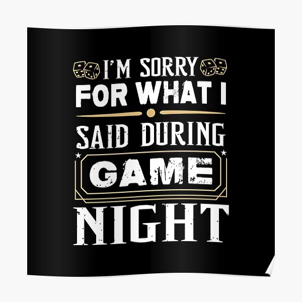 Board Games Quote Posters Redbubble