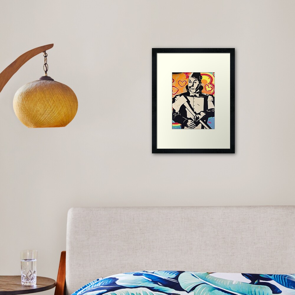 Tin Man Framed Art Print