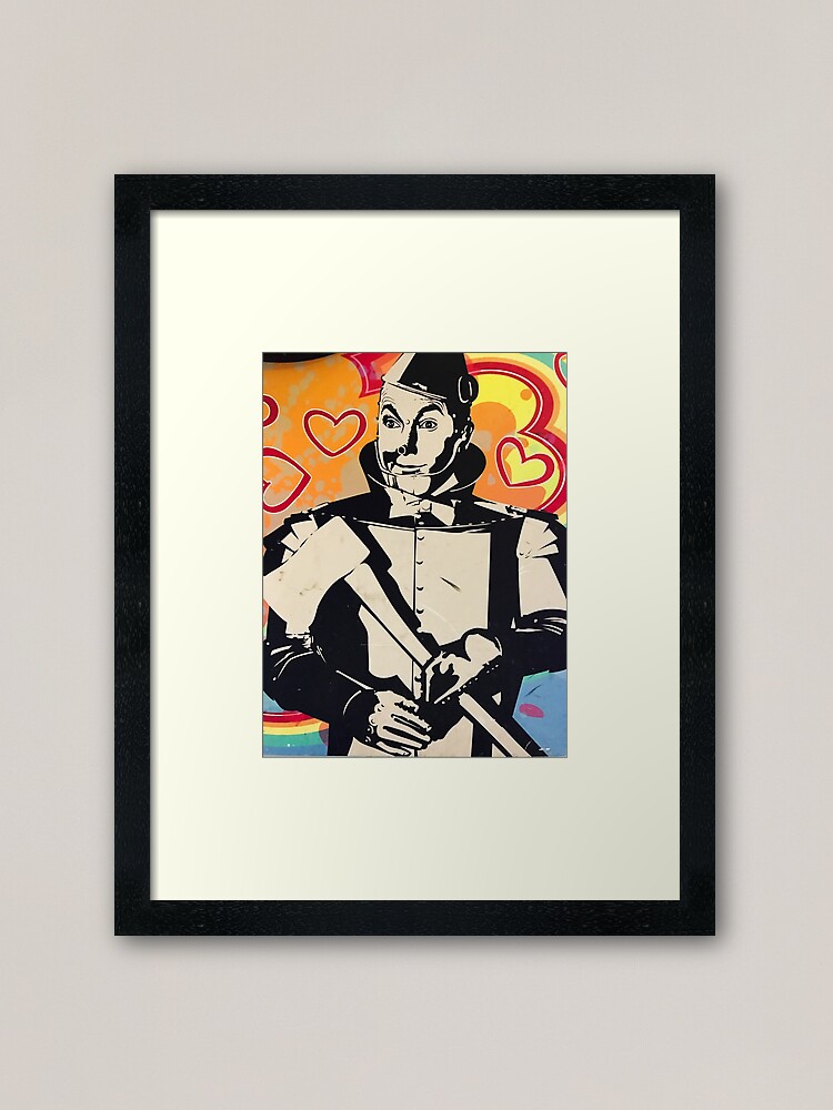 Alternate view of Tin Man Framed Art Print